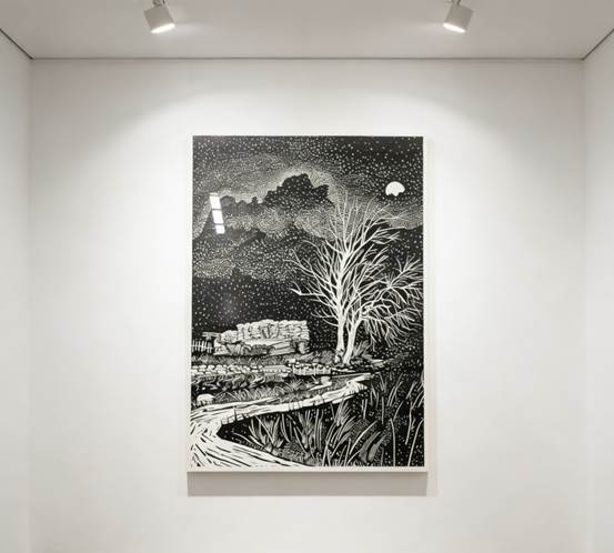 给作品配画框等 (9)