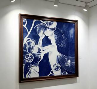 给作品配画框等 (5)