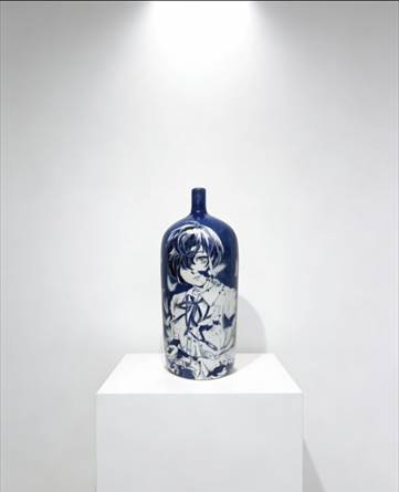 给作品配画框等 (6)