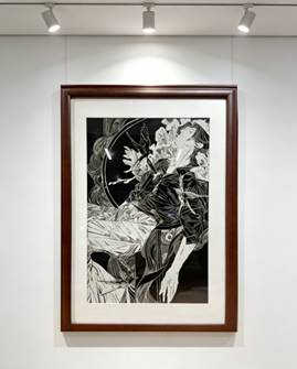 给作品配画框等 (4)